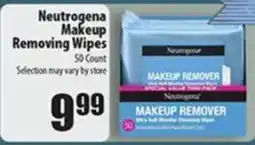 Times Supermarkets Neutrogena makeup removing wipes offer