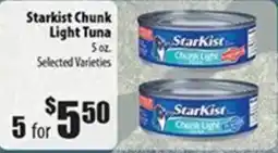 Times Supermarkets Starkist chunk light tuna offer