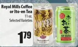 Times Supermarkets Royal Mills Coffee or Ito-en Tea offer