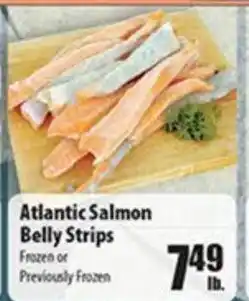 Times Supermarkets Atlantic Salmon Belly Strips offer