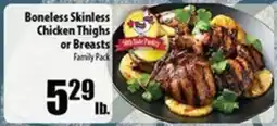 Times Supermarkets Boneless Skinless Chicken Thighs or Breasts offer