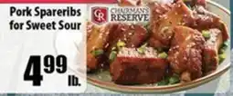 Times Supermarkets Chairman's Reserve Pork Spareribs offer