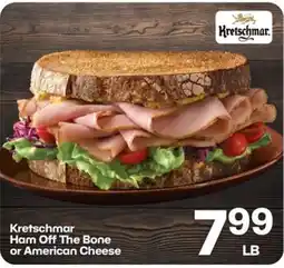 Harp's Market Kretschmar Ham Off The Bone or American Cheese offer