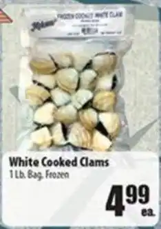 Times Supermarkets White Cooked Clams offer