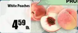 Times Supermarkets White Peaches offer