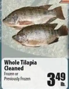 Times Supermarkets Whole Tilapia Cleaned offer