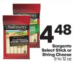 Harp's Market Sargento Select Stick or String Cheese offer