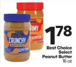 Harp's Market Best Choice Select Peanut Butter offer