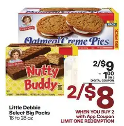 Harp's Market Little Debbie Select Big Packs offer