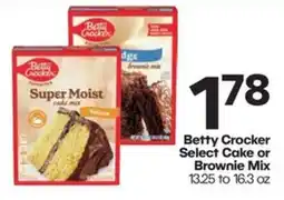 Harp's Market Betty Crocker Select Cake or Brownie Mix offer