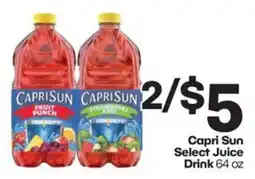Harp's Market Capri Sun Select Juice Drink offer