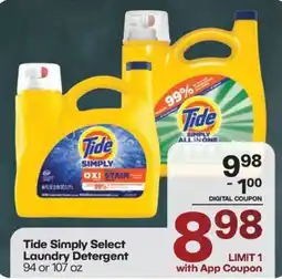 Harp's Market Tide Simply Select Laundry Detergent offer