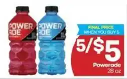 Harp's Market Powerade offer