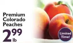 Festival Foods Premium Colorado Peaches offer