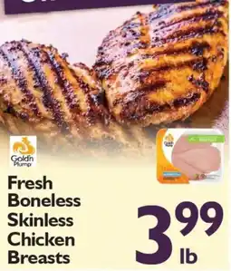 Festival Foods Gold'n Plump Fresh Boneless Skinless Chicken Breasts offer