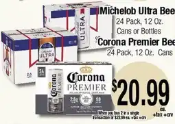 Big Saver Foods Corona Premier Beer offer