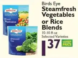 Festival Foods Birds Eye Steamfresh Vegetables or Rice Blends offer