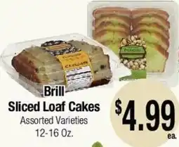 Big Saver Foods Brill sliced loaf cakes offer