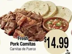 Big Saver Foods Fresh Pork Carnitas offer