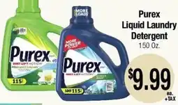 Big Saver Foods Purex liquid laundry detergent offer