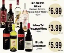 Big Saver Foods San Antonio Wines offer