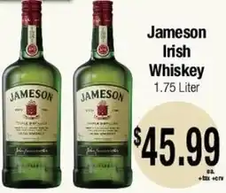 Big Saver Foods Jameson Irish Whiskey offer