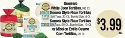 Big Saver Foods Guerrero White Corn Tortillas offer
