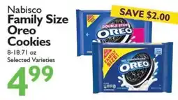 Festival Foods Nabisco family size oreo cookies offer