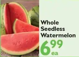 Festival Foods Whole Seedless Watermelon offer