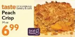 Festival Foods Taste of Scandinavia Peach Crisp offer