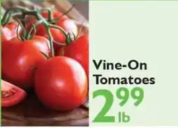 Festival Foods Vine-On Tomatoes offer