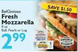 Festival Foods BelGioioso fresh mozzarella offer