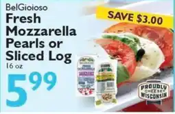 Festival Foods Belgioioso fresh mozzarella pearls or sliced log offer