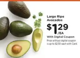 King Soopers Large Ripe Avocados offer