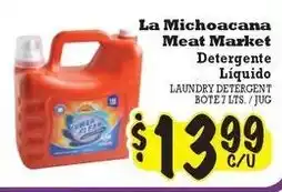 La Michoacana La Michoacana Meat Market Detergente Liquido offer