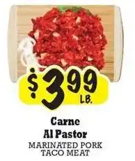 La Michoacana Carne Al Pastor Marinated Pork Taco Meat offer