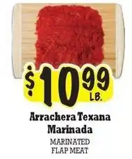 La Michoacana Arrachera Texana Marinada offer