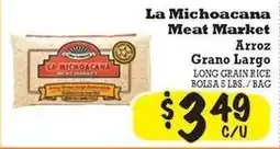 La Michoacana La Michoacana long grain rice offer