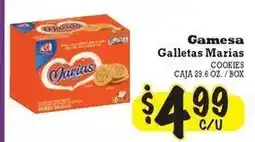 La Michoacana Gamesa Galletas Marías Cookies offer