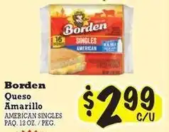 La Michoacana Borden american singles offer
