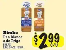 La Michoacana Bimbo bread offer