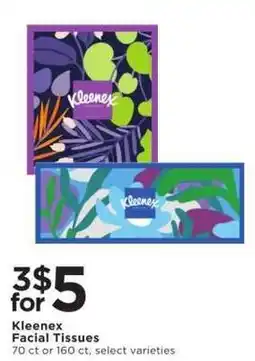 Cub Foods Kleenex Facial Tissues offer