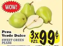 La Michoacana Sweet green pears offer