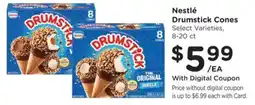 King Soopers Nestlé Drumstick Cones offer