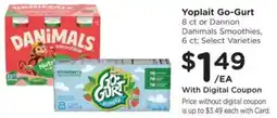 King Soopers Yoplait Go-Gurt offer