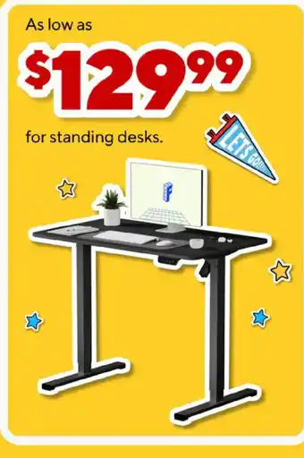 Staples Standing Desks offer