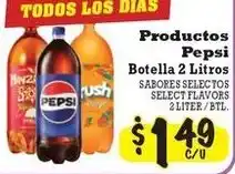 La Michoacana Pepsi Select Flavors offer