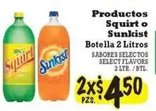 La Michoacana Squirt or Sunkist offer