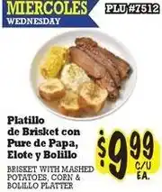 La Michoacana Platillo with Brisket offer