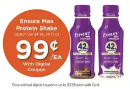 King Soopers Ensure Max Protein Shake offer